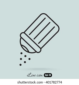 Line icon- salt