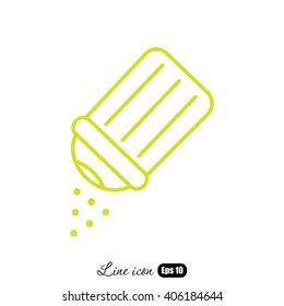 Line icon- salt