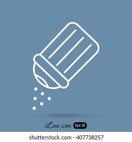 Line icon- salt