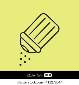 Line icon- salt