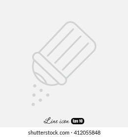 Line icon- salt