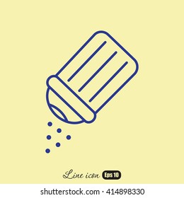 Line icon- salt