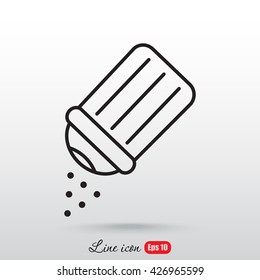Line icon- salt