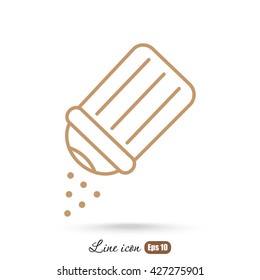 Line icon- salt