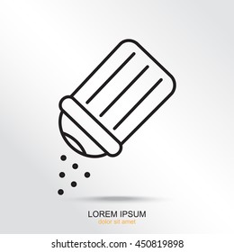Line icon- salt