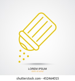 Line icon- salt