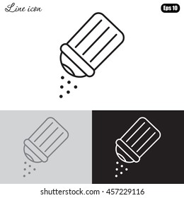 Line icon- salt