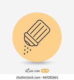Line icon- salt
