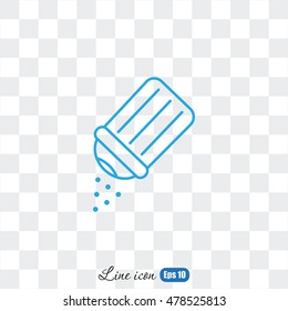 Line icon- salt