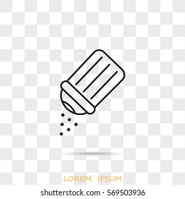 Line icon- salt