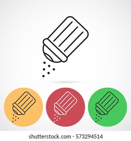 Line icon- salt