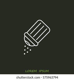 Line icon- salt