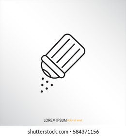 Line icon- salt