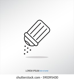 Line icon- salt