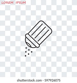Line icon- salt