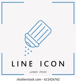 Line icon- salt