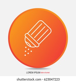 Line icon- salt