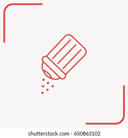 Line icon- salt