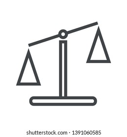 Line icon scale. With the ability to change the line thickness.