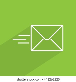 Line icon- Sending a message