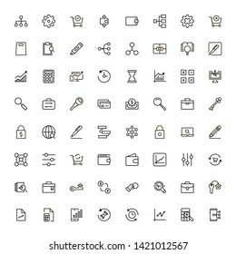 Line icon set. Collection of high quality black outline logo for web site design and mobile apps. Vector illustration on a white background