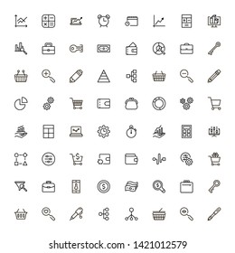 Line icon set. Collection of high quality black outline logo for web site design and mobile apps. Vector illustration on a white background