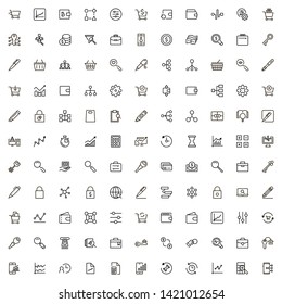 Line icon set. Collection of high quality black outline logo for web site design and mobile apps. Vector illustration on a white background