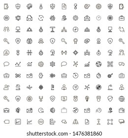 Line icon set. Collection of high quality black outline logo for web site design and mobile apps. Vector illustration on a white background