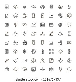 Line icon set. Collection of high quality black outline logo for web site design and mobile apps. Vector illustration on a white background
