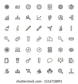 Line icon set. Collection of high quality black outline logo for web site design and mobile apps. Vector illustration on a white background
