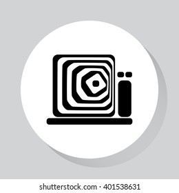 Line icon snail. Vector Image.
