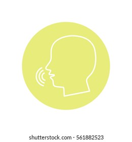 Line icon-  speak