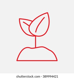 Line icon-  Sprout