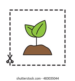 Line icon-  Sprout