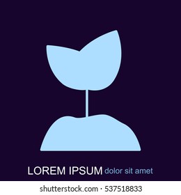 Line icon-  Sprout