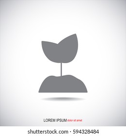 Line icon-  Sprout