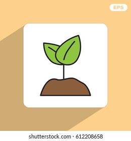 Line icon-  Sprout
