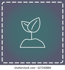 Line icon-  Sprout