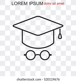 Line icon- student