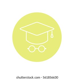 Line icon- student