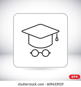 Line icon- student