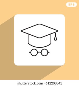 Line icon- student
