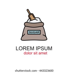 Line icon- sugar