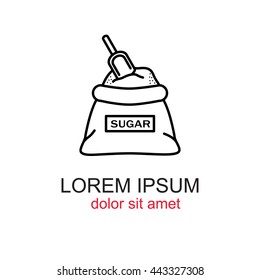Line icon- sugar