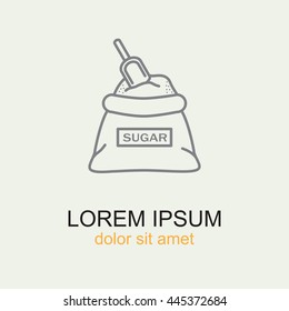 Line icon- sugar