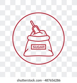 Line icon- sugar
