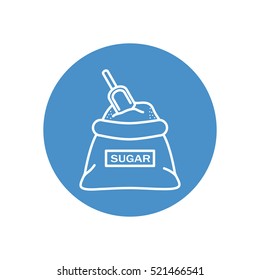 Line icon- sugar