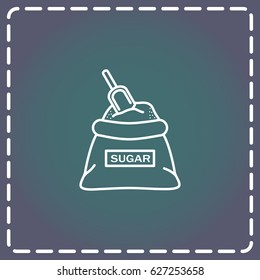 Line icon- sugar