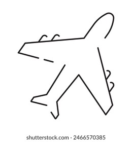 Line icon of summer and beach. Outline symbol summer vacation
