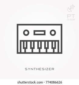 Line icon synthesizer